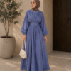 Noura Dress - Jeans Blue